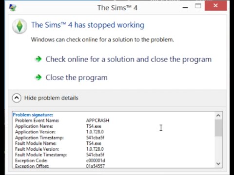 disable crash here slice of life mod sims 4