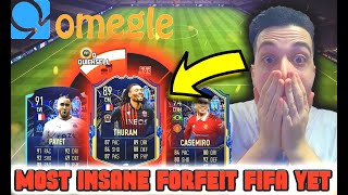 INSANE OMEGLE TEAM OF THE SEASON SEARCH AND DISCARD FORFEIT FIFA EP.3 - FIFA 23