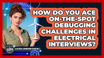 How Do You Ace On-the-spot Debugging Challenges In Electrical Interviews?