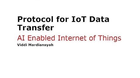 Protocol for IoT Data Transfer