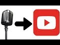 Comment mettre un podcast audio sur youtube  easy mode
