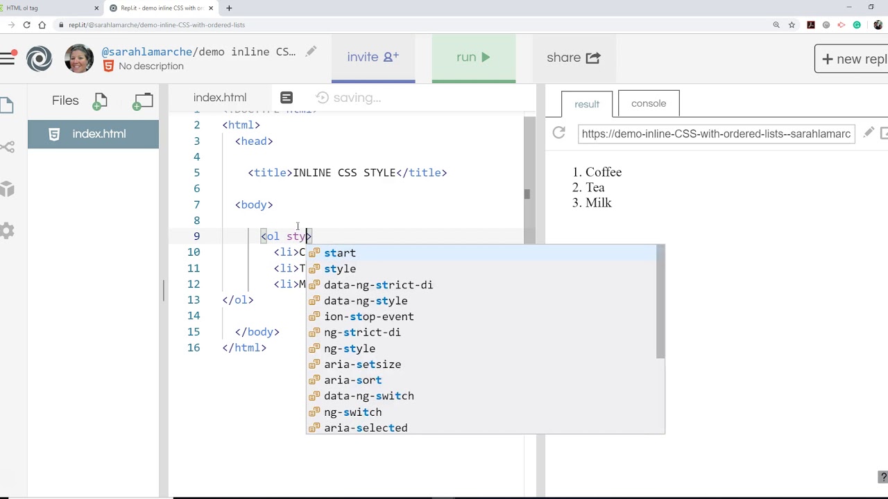 Inline Style CSS - YouTube