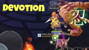 RAGNAROK M ETERNAL LOVE CRUSADER DEVOTION WITH ASSASIN ENDLESS TOWER