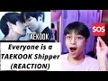 (LGBTQ Guy Reacts) to BTS Everyone is a TAEKOOK Shipper | superior love right here and that