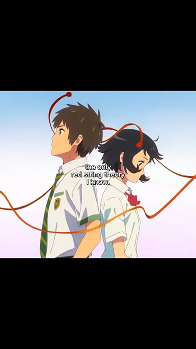 the only red string theory i accepte ☝️❤️. #anime #fypシ゚viral #explore #edit