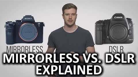 DSLR vs. Mirrorless Cameras As Fast As Possible