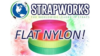 Strapworks Flat Nylon Webbing 