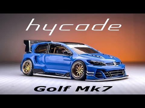 Volkswagen Golf MK7 Hardcore Hycade Bodykit Hot Wheels Custom