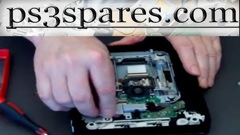 PS3 Parts & Repair Guide - Resetting 400AAA Blu Ray Mechanism