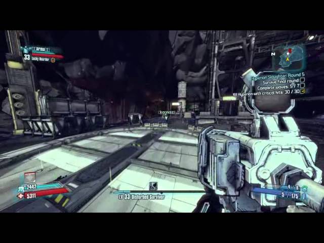 Borderlands 2 - Ore Chasm Arena Round 5 (Final) - YouTube