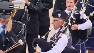 St. Gallen: 18. Schweizerisches Polizeimusiktreffen - Auftritt OLMA-Arena