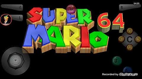 How to make Mario 64 Machinima videos part 1