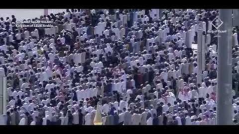 سورة النصر بصوت الشيخ عبدالمحسن بن محمد القاسم من المسجد النبوي الشريف 