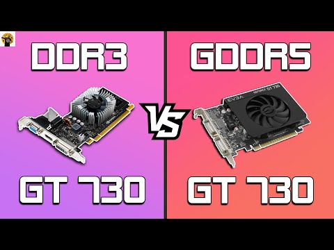 Video: Verschil Tussen GDDR5 En DDR2