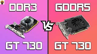 Difference between GDDR5 and DDR3 | GT 730 DDR3 vs GDDR5