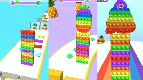 Fidget Rush-3D Max Level Gameplay Walkthrough(Android-iOS) Big Updated#shorts #fidgetrushgame