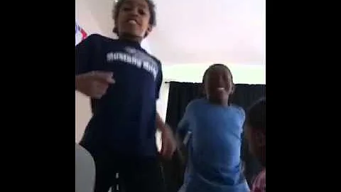 Harlem shake with my cousin