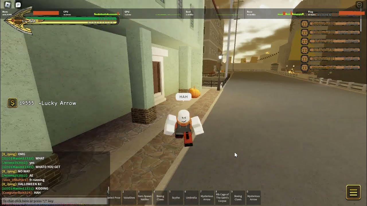 [YBA] Lucky Arrow Moment 6 YouTube