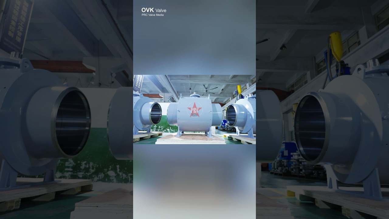 DN800-PN25-A105 Fully welded trunnion ball valve-OVK 