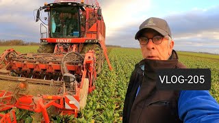 FARMVLOG #205 harvesting carrots and sugar beets