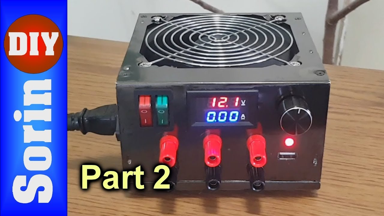 Part 2 DIY Lab Bench Power Supply