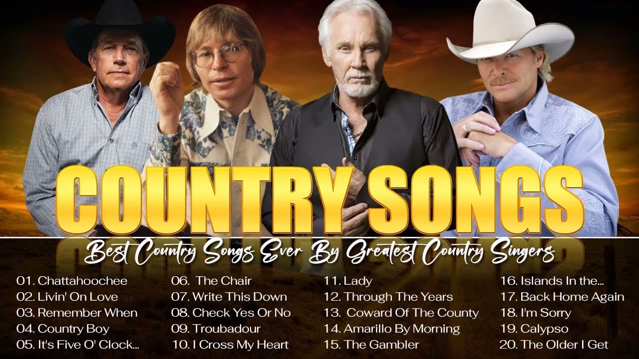 Top 100 Best Old Country Songs Of All Time Don Williams Kenny Rogers Top 100 Best Old Country Songs Of All Time Don Williams Kenny Rogers