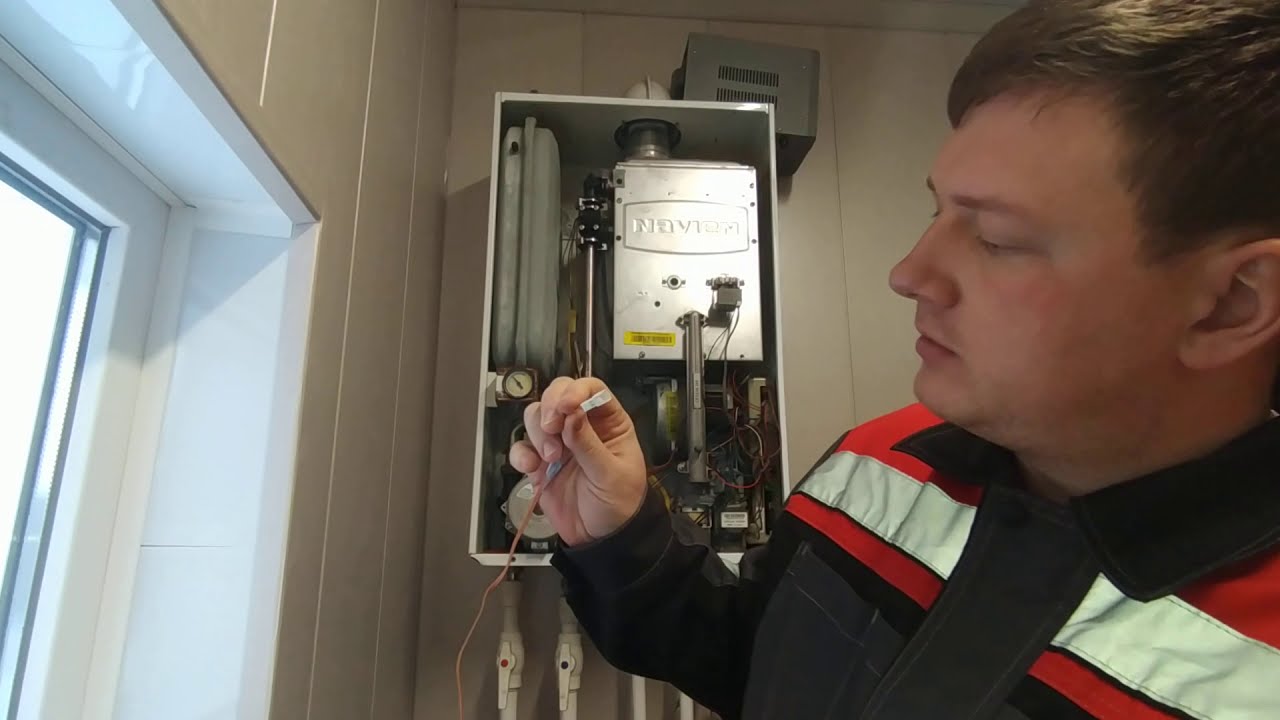 РАБОТА БЕЗ ПУЛЬТА НА КОТЛЕ NAVIEN.Как запустить котел. - YouTube