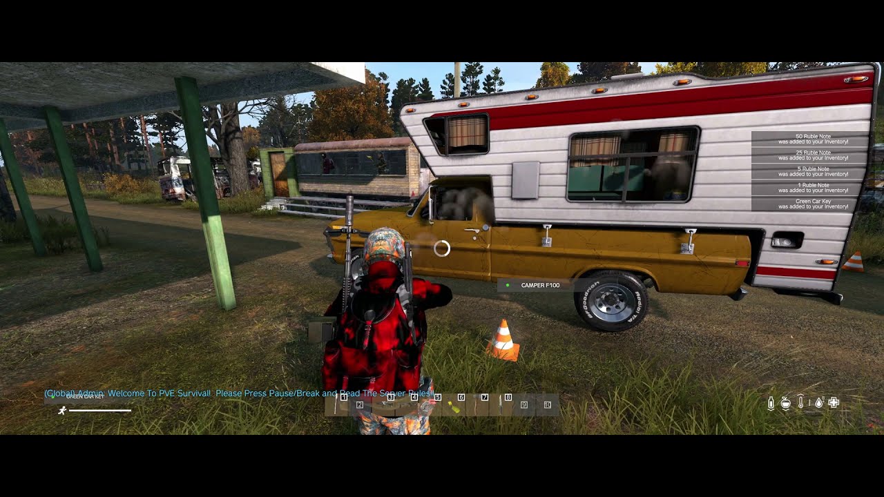 Dayz camper машина