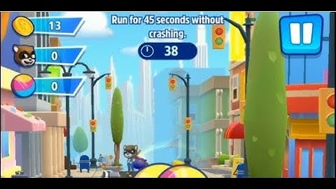 Talking Tom Hero Dash  - Run for 45 Seconds without crashing #shorts #IkBenRajveer