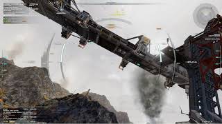 Ox Loop Around CargoSpaceway in Plane Mode at Astlan - Frontier Pilot Simulator