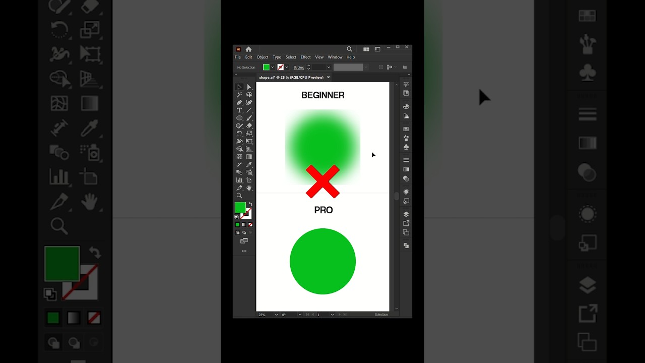 Adobe Illustrator 2025 - Tips for fix Gaussian Blur 