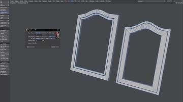 LightWave plugin - PX Poly Framer #3 - Window - CAD