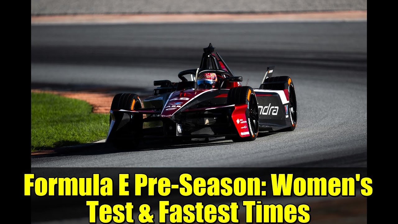 Formula E Pre-Season: Women's Test & Fastest Times | 2025/26 Season Preview