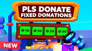 🚀 PLS DONATE FIXED! 💸 FULLY SCRIPTED + PENDING ROBUX SYSTEM + DEV PRODUCTS
