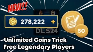 *NEW* How to Get UNLIMITED Coins and FREE LEGENDARY Players in Dream League Soccer 2024 screenshot 5