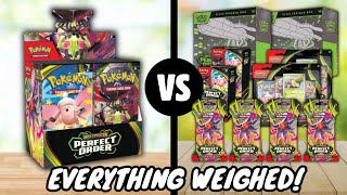Opening EVERY NEW Pokemon Perfect Order Product