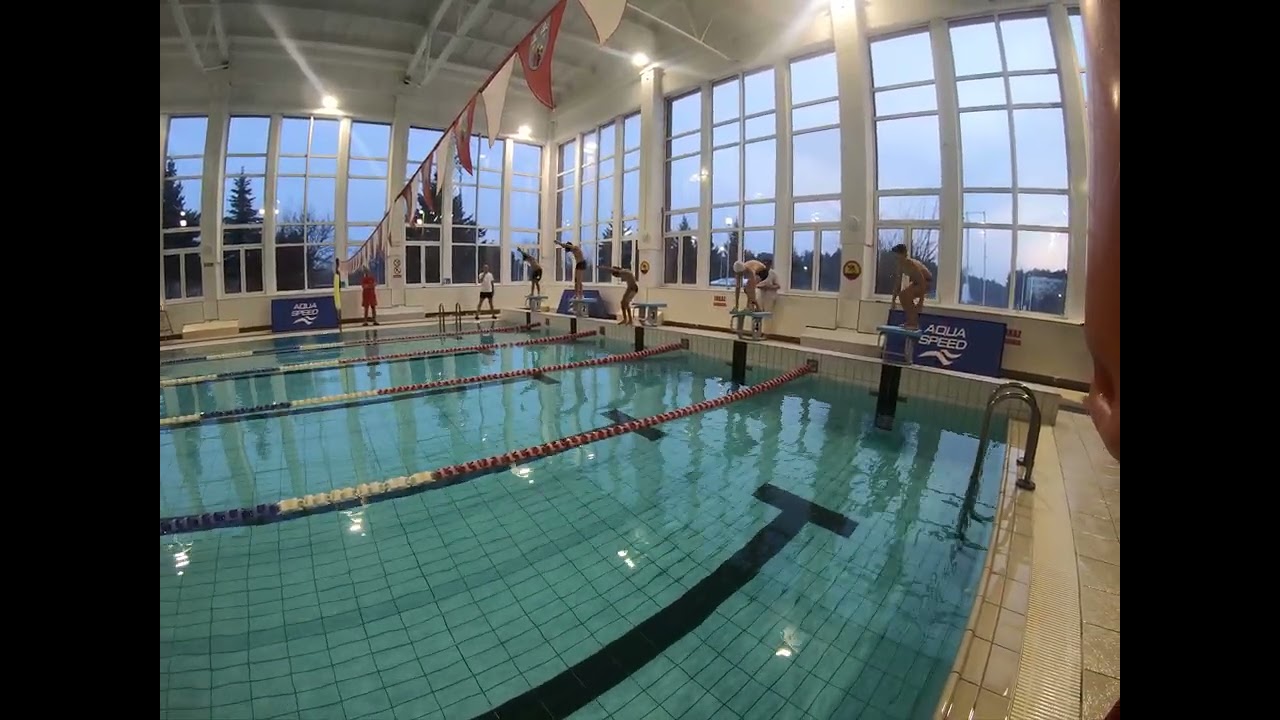 Pierwsze zawody pływackie Olka. 25-lecie SPP