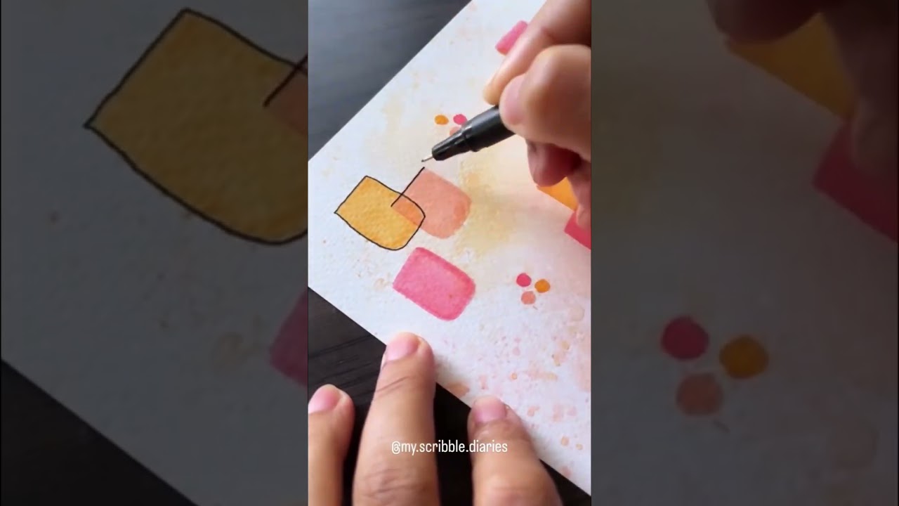 Doodling with Karin Brushmarker PRO | Brustro Fineliners