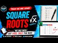 Square Root( वर्ग )in 10 Minutes 😱 | Paper + Excel Sheet Me Square Root Sikh Lo | Class 6–10💥 Maths