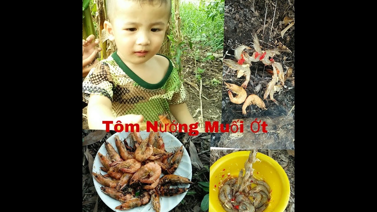 NVL- Tôm Nướng Muối Ớt - YouTube