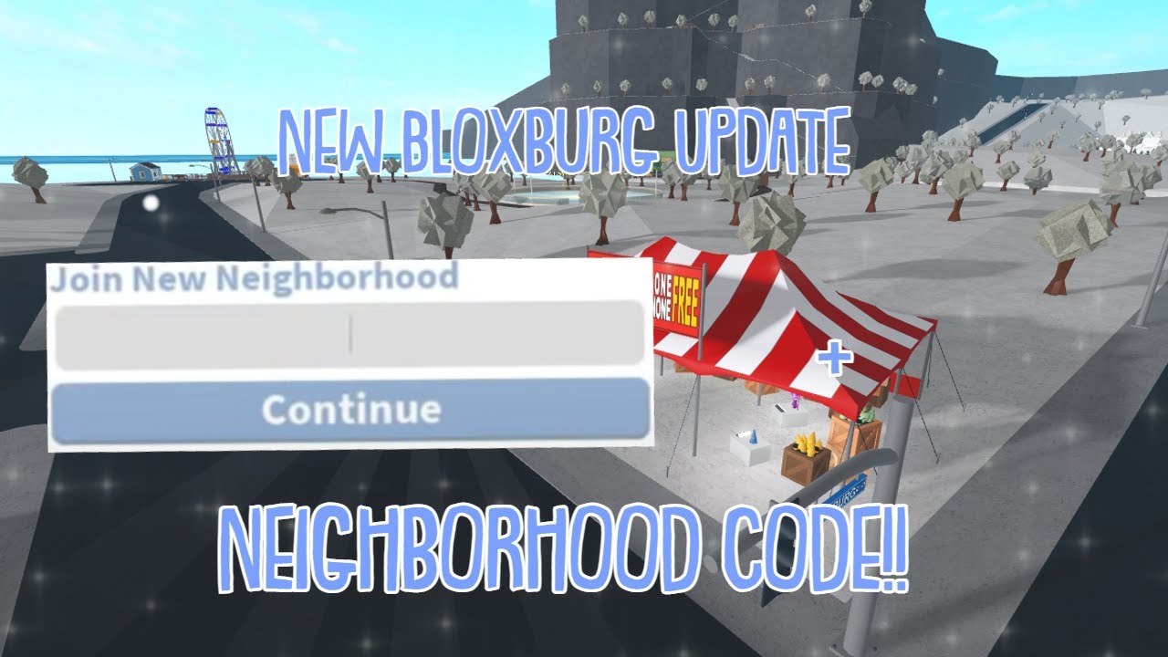 Bloxburg neighborhood codes