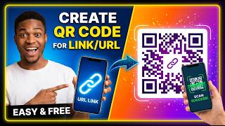 Turn Your Link/URL Into QR Codes In Seconds