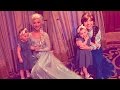 TODDLER MEETS ANNA & ELSA IN DISNEY WORLD!