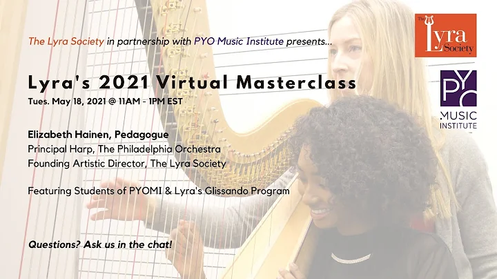 Lyra's 2021 Virtual Masterclass with Elizabeth Hai...