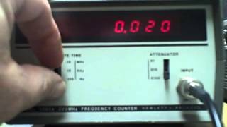 hp5382a 225mhz counter.avi