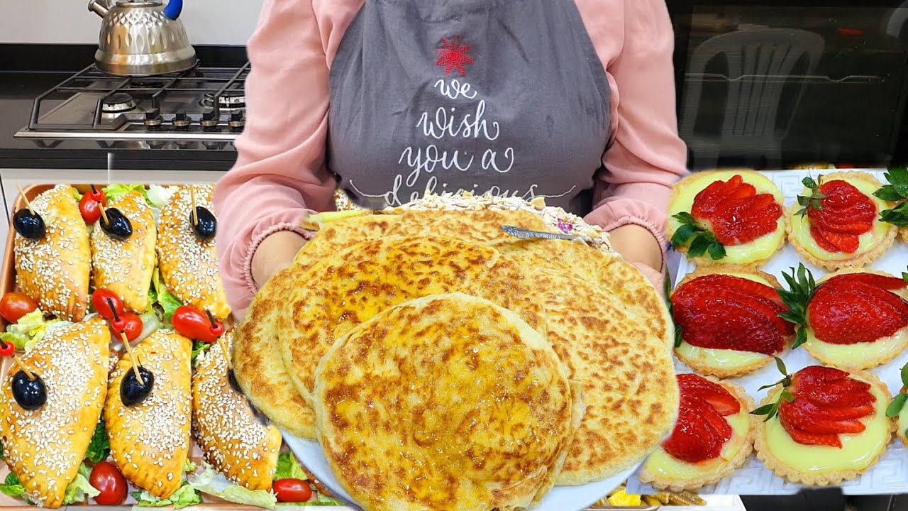 هداهو الملوي والا فلا👌😱ليشوصون معمرين بحشوة اقتصادية مع طرطات بالفواكه بعجينة سحرية مع تحلية خطيرة