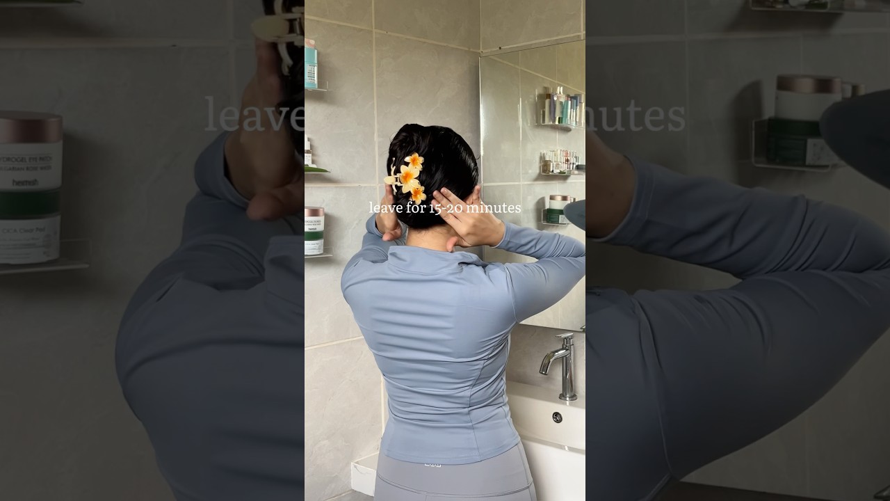hair care routine??? #haircare #selfcare #cleangirl #thatgirl