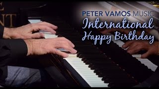 International Happy Birthday Song - Piano Music Medley chords