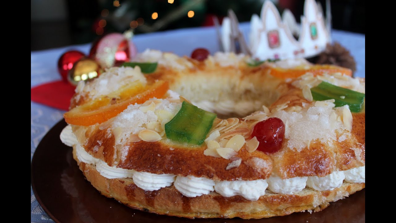 Roscón de Reyes sin lactosa (la mejor receta) 👑 | Recetas de Navidad 🎅🏼🎄
