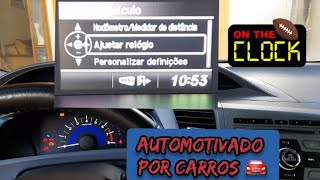 Honda Civic Ajuste Relogio Em 1 Minuto....